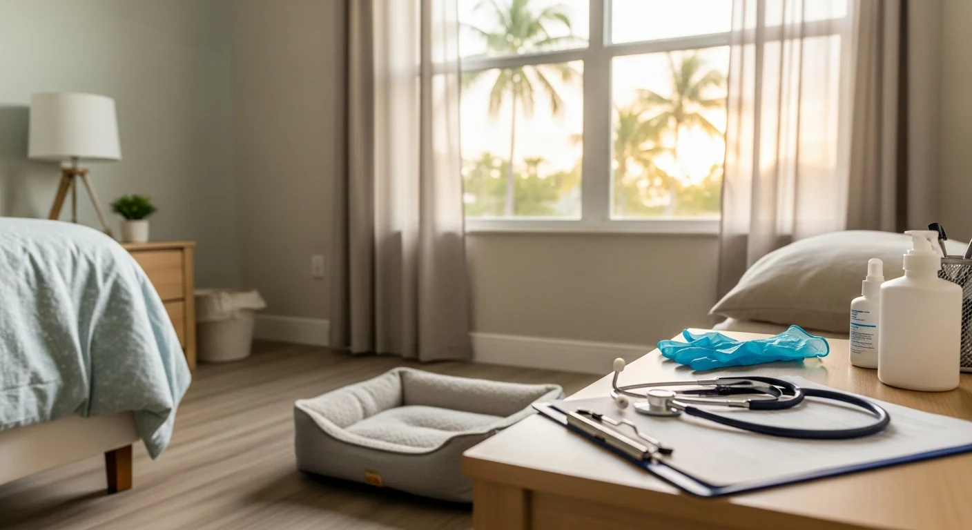 Compassionate in-home pet euthanasia service in South Florida