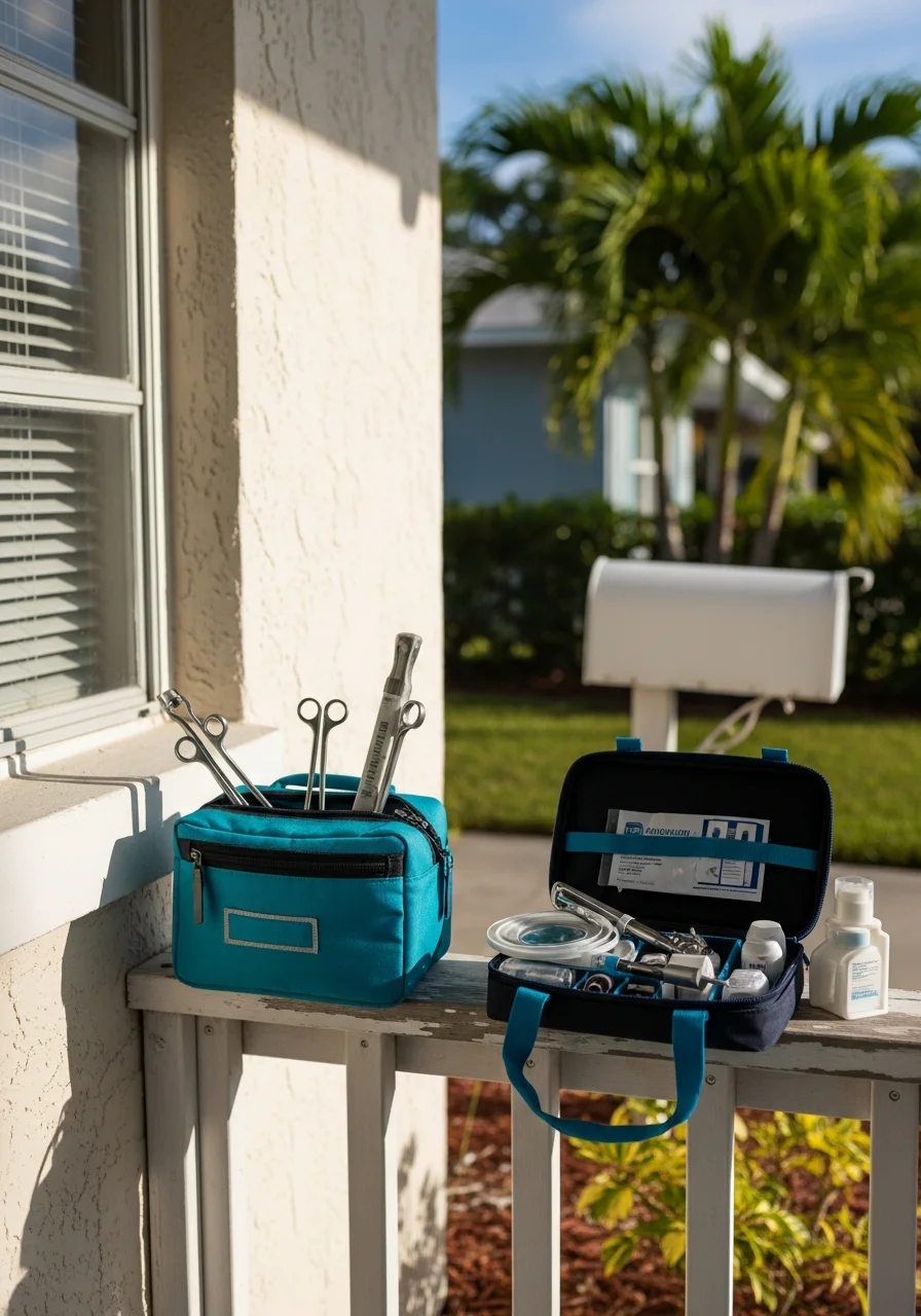 Lake Worth service professional at a local property, demonstrating hands-on expertise and community presence.